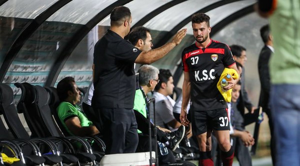 تماس سروش رفیعی با هافبک مصدوم پرسپولیس