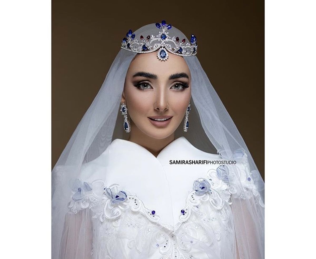 لباس عروس خانم بایگر جوان + عکس