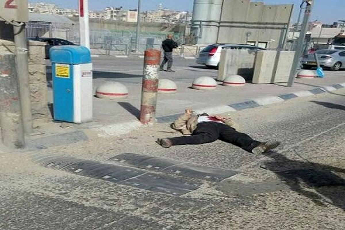 شهادت یک شهروند فلسطینی در کرانه باختری