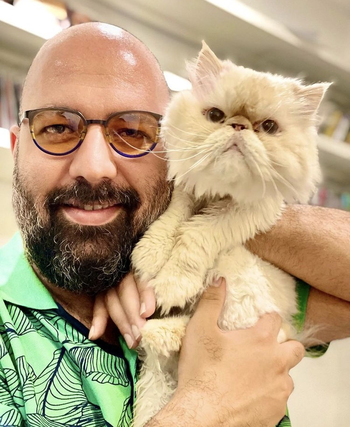 گربه خاص علی اوجی + عکس