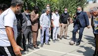 توپ بازی شهردار جدید تهران ! + عکس