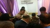 عیادت استاندار کرمانشاه از مصدومان زلزله دیشب 