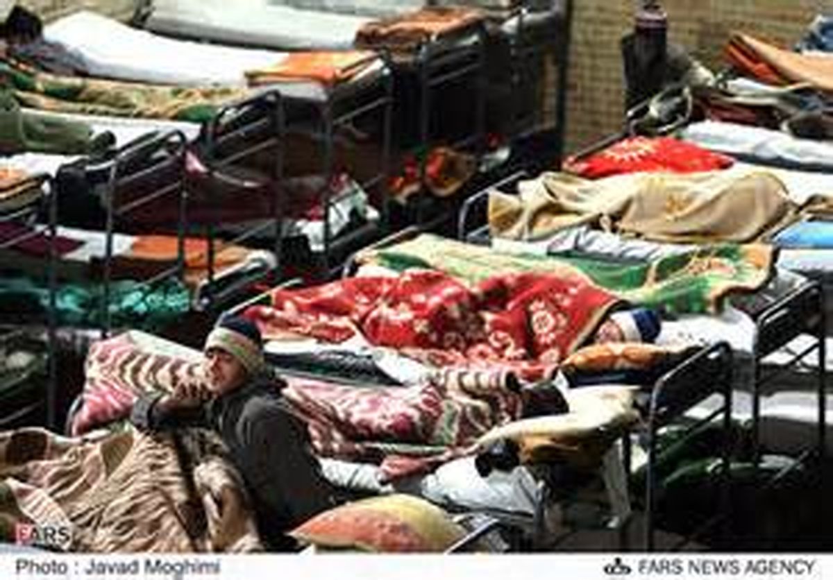 فعالیت اضطراری گرمخانه‌ها در تهران