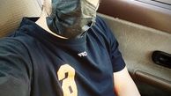 تاکسی سواری رضا بهرام  + عکی