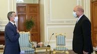دیدار وزیر امور خارجه سوئیس با محمد باقر قالیباف