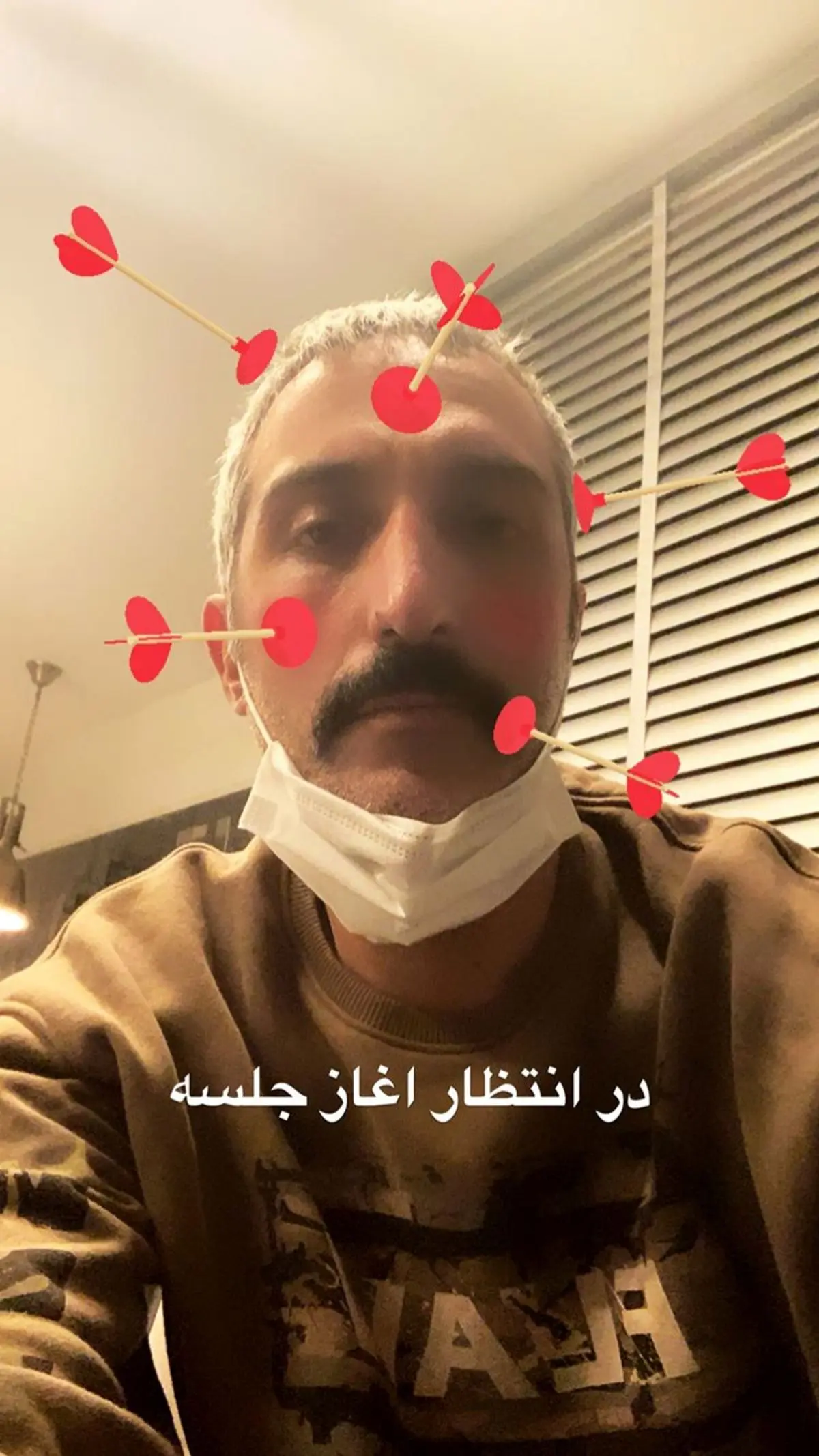 وقتیحوصله امیر مهدی ژوله سر میره + عکس