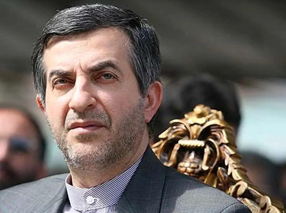 اسفندیار رحیم مشایی و همسرش / عکس