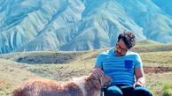 حس حیوان دوستی اشکان خطیبی + عکس