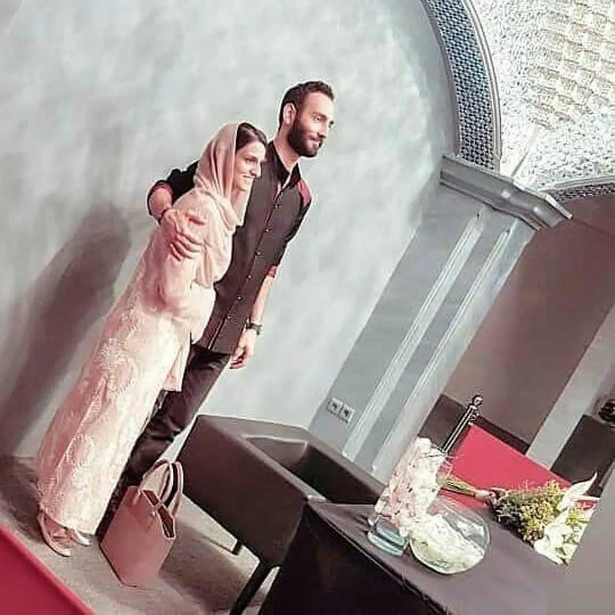 عکس جدید دختر و پسر مهران مدیری