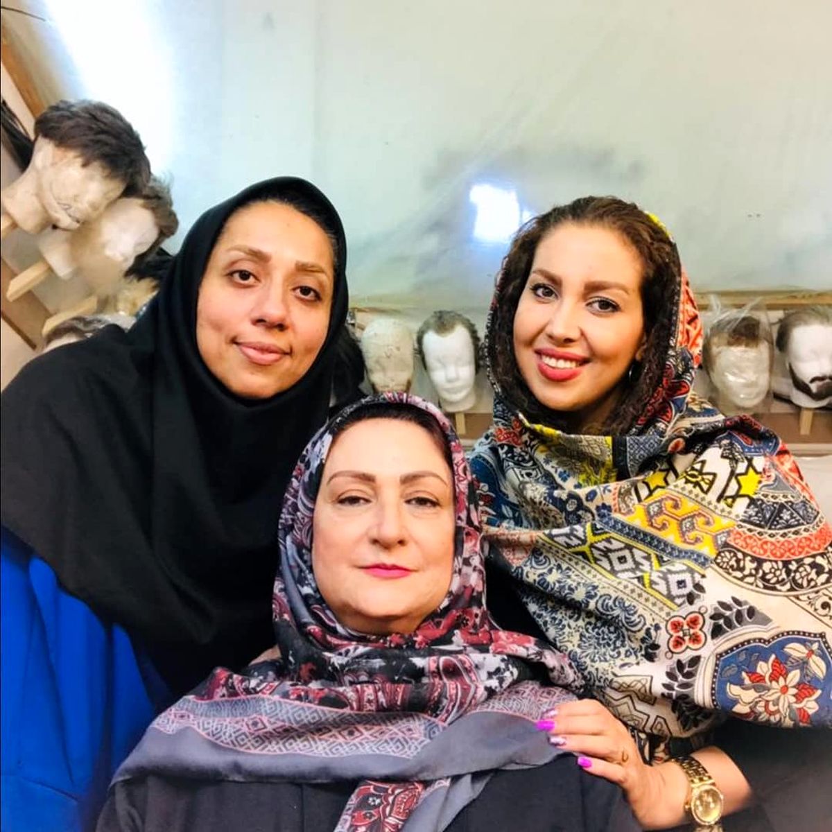 گریم مریم امیر جلالی در ناخونک+عکس