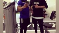 بیژن بنفشه خواه در باشگاه + عکس
