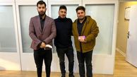 نیما شاهرخ شاهی در بین دوستانش + عکس