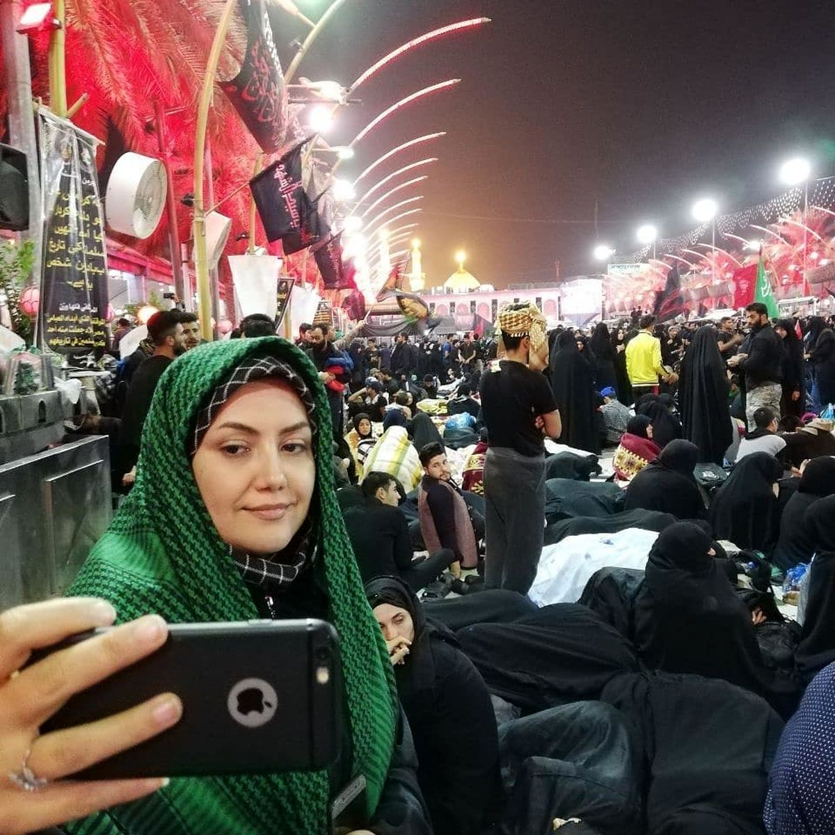 خانم مجری ای که امام حسین(ع) مستجاب الدعوه اش کرد+عکس