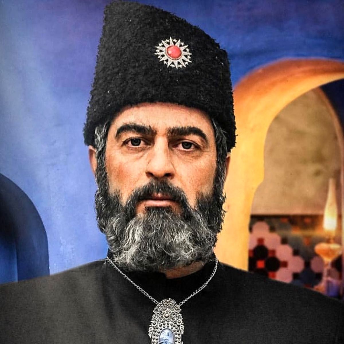 عکس گریم غیرقابل شناخت بازیگر ایرانی