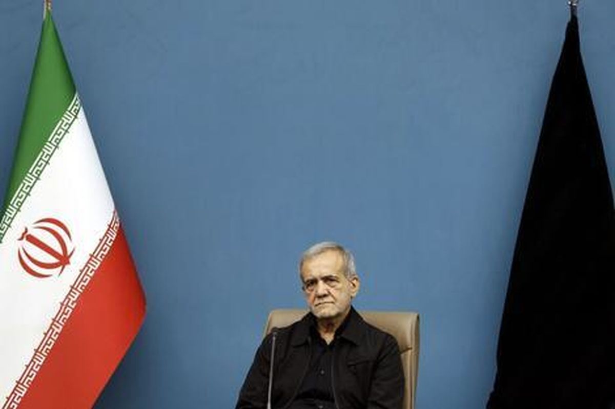 طعنه پزشکیان به گنبد آهنین اسرائیل بعد از حمله موشکی ایران !