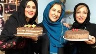 حال خوش مرجانه گلچین در کنار خواهرش+عکس