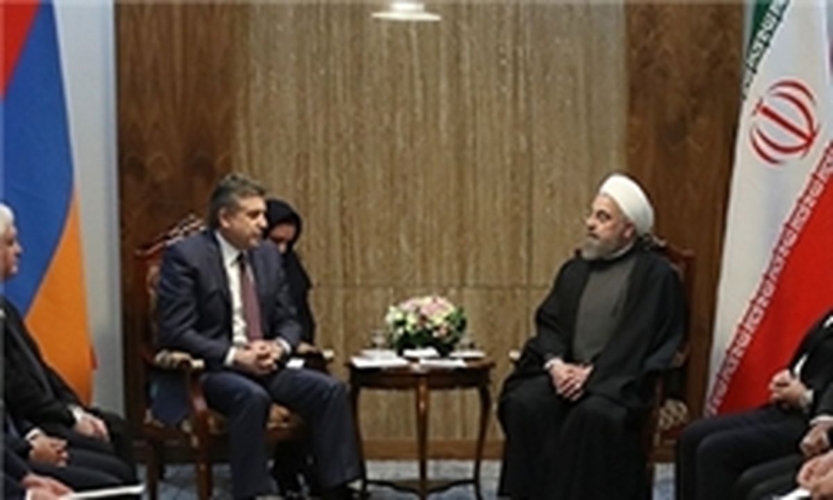 در دیدار روحانی با نخست‌وزیر ارمنستان چه گذشت؟ 