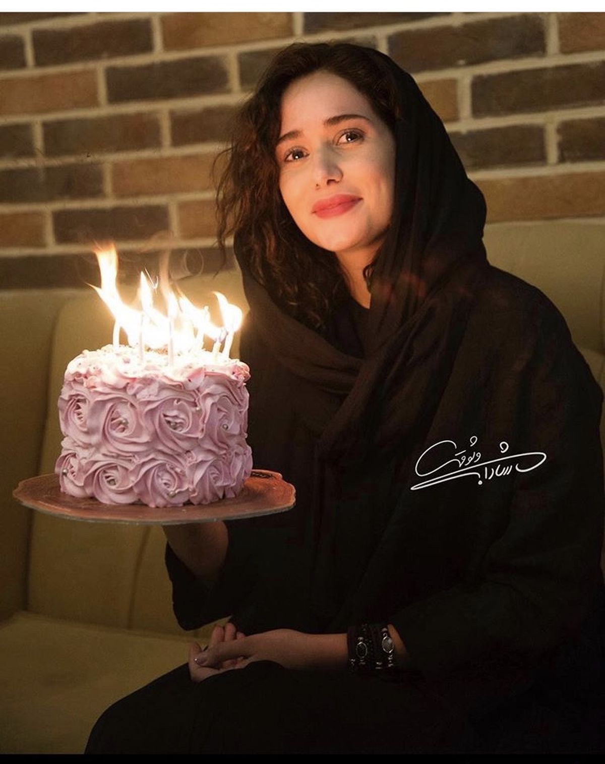 تولد ساده پریناز ایزدیار + عکس