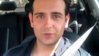 عکس امیرحسین آرمان در ماشین شخصی اش