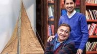 خسرو احمدی و پسرش + عکس