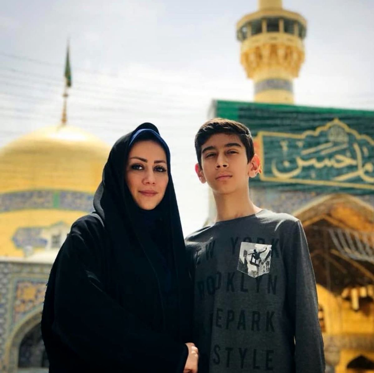 خاله قاصدک و نفسش در مشهد+عکس