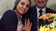 پدر شوهر بازیگر مشهور درگذشت + عکس