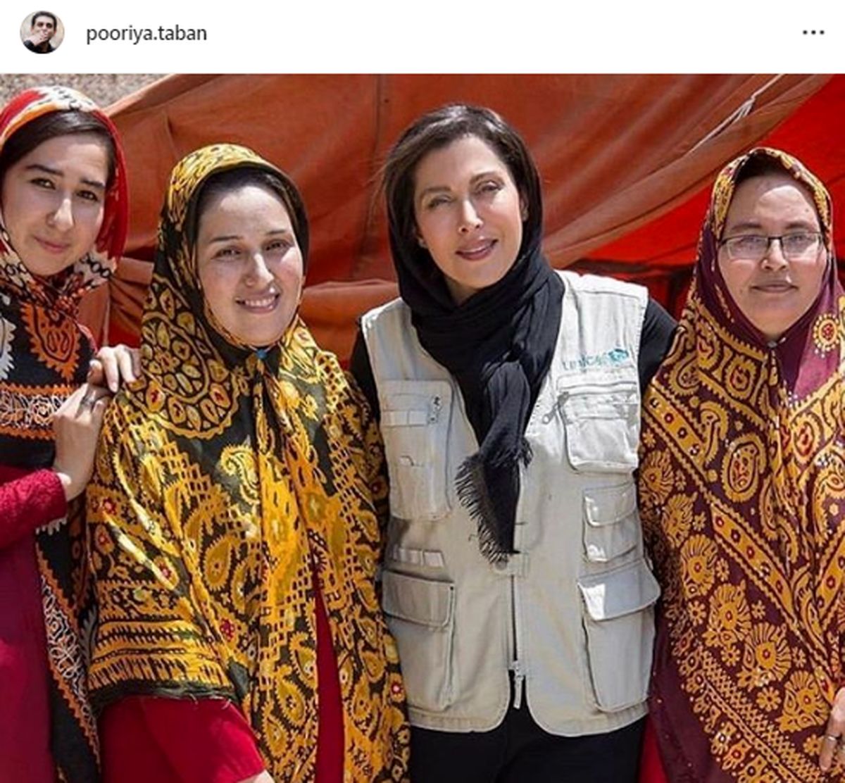 متن پوریا تابان برای سپاس از مهتاب کرامتی