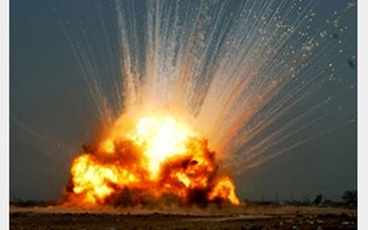 شنیده شدن صدای چندین انفجار در ریف