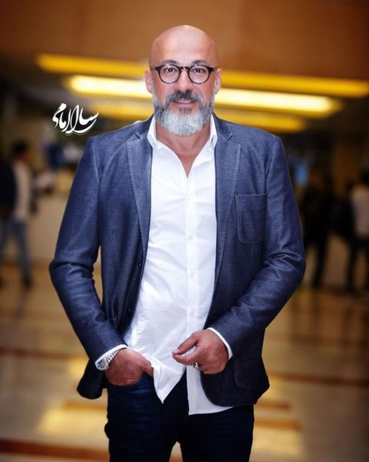 امیر آقایی مثل همیشه خوش استایل + عکس