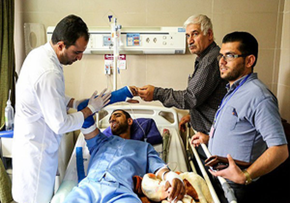 حال دو سرباز حادثه نی ریز وخیم است 