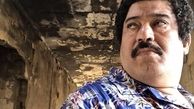 گریم دیده نشده ای از نادر سلیمانی + عکس