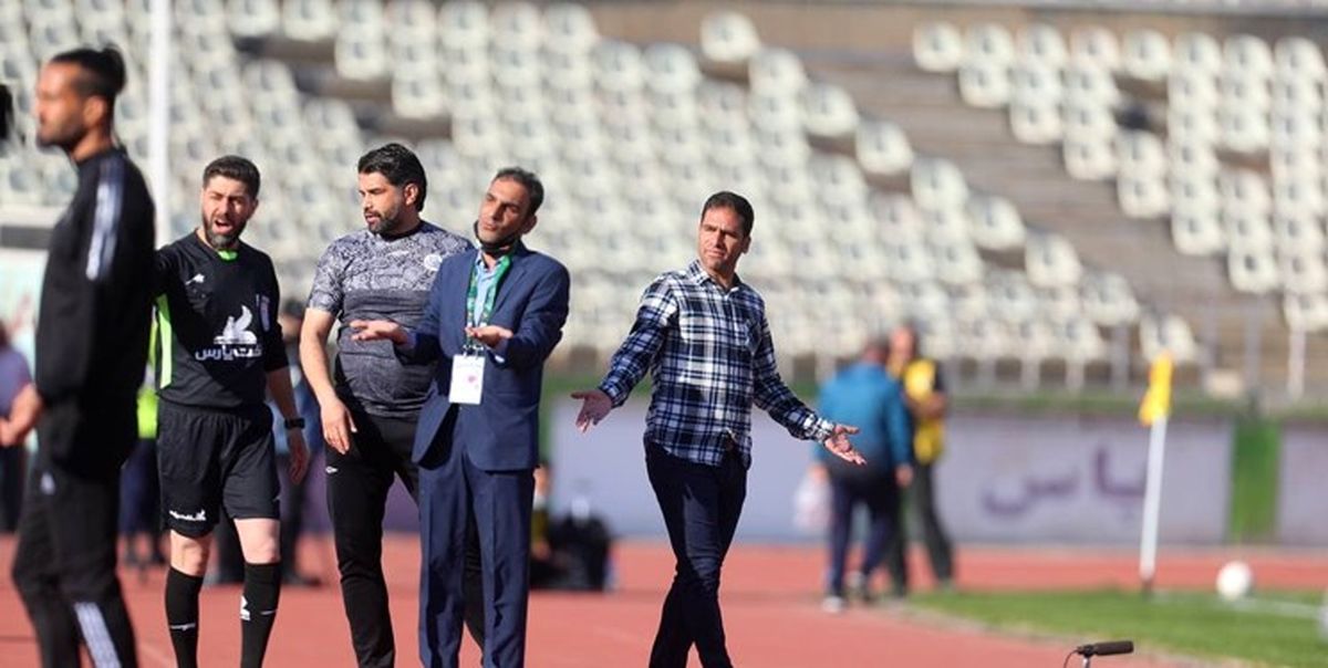 اظهارات صادقی پس از باخت تیمش مقابل تراکتور