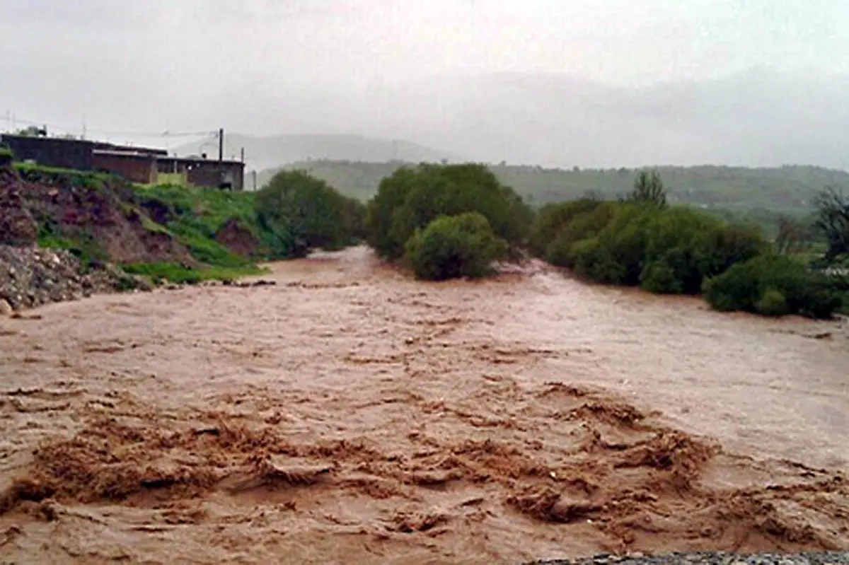  جاری شدن سیل به 9 روستای شهرستان اهر خسارت زد