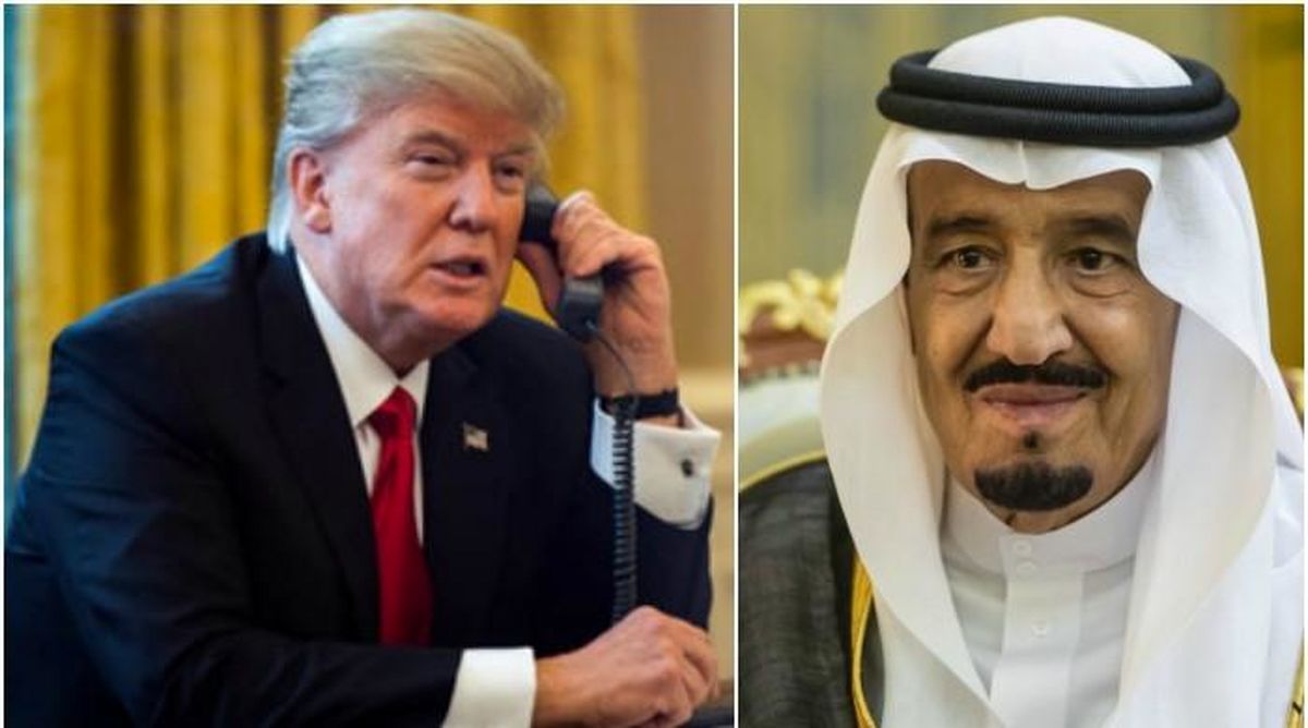 محورهای گفت وگوی تلفنی ترامپ و ملک سلمان
