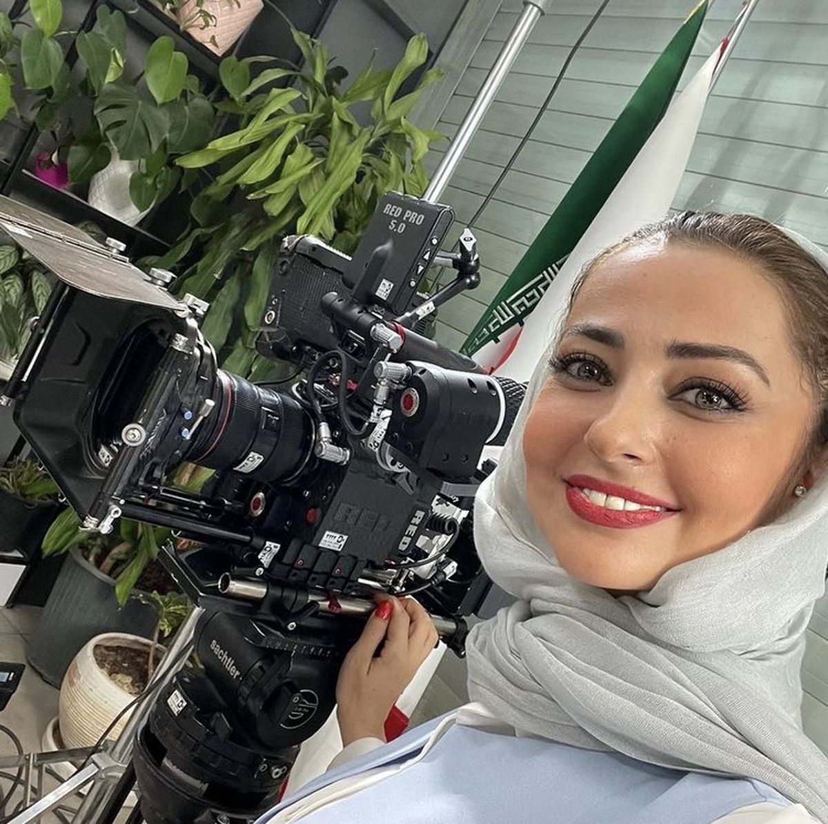 تیپ سفید نفیسه روشن + عکس