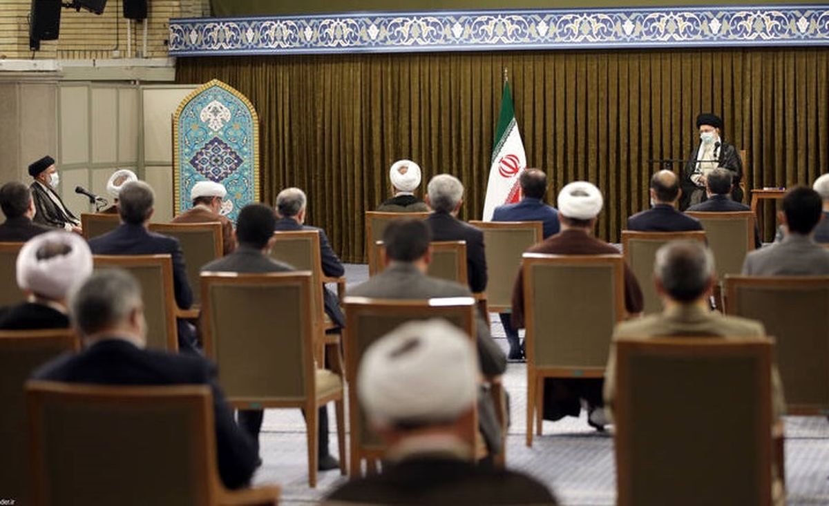 دیدار رئیس و مسئولان قوه قضائیه با رهبر انقلاب+ عکس