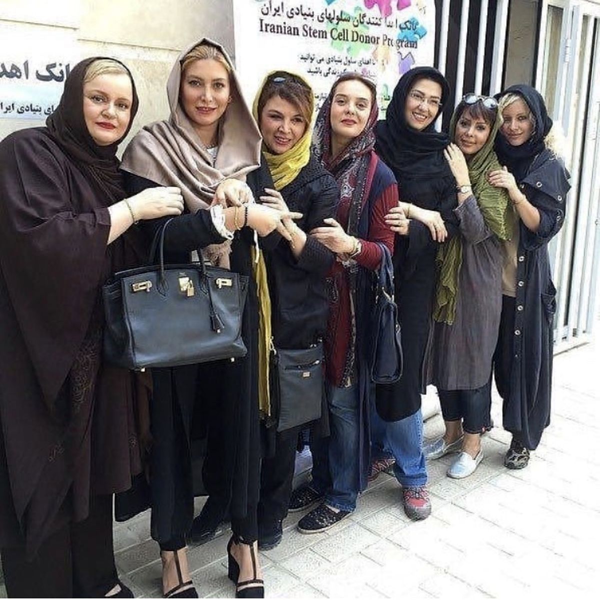 جمعی از بازیگران خانم معروف در کنار هم + عکس
