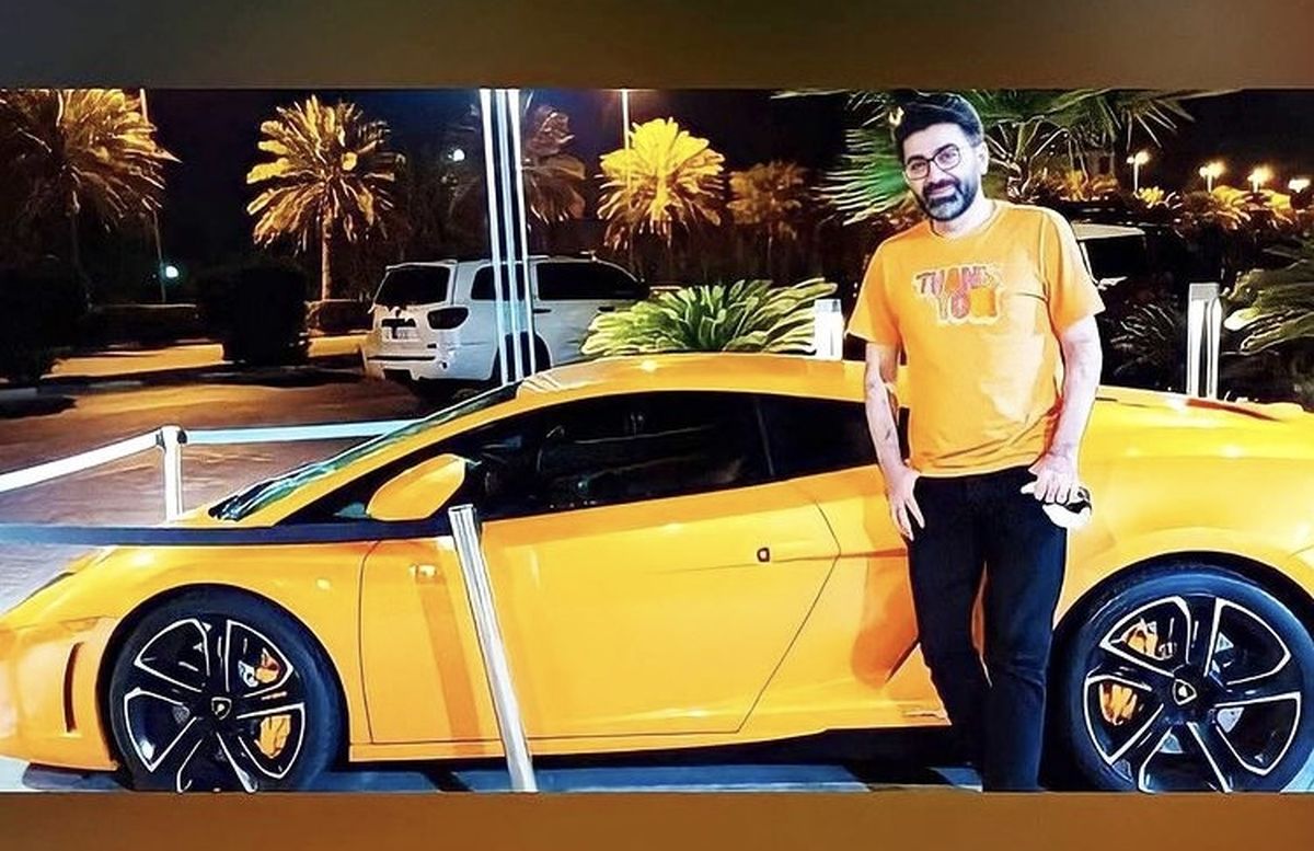 ماشین خفن فرزاد حسنی + عکس