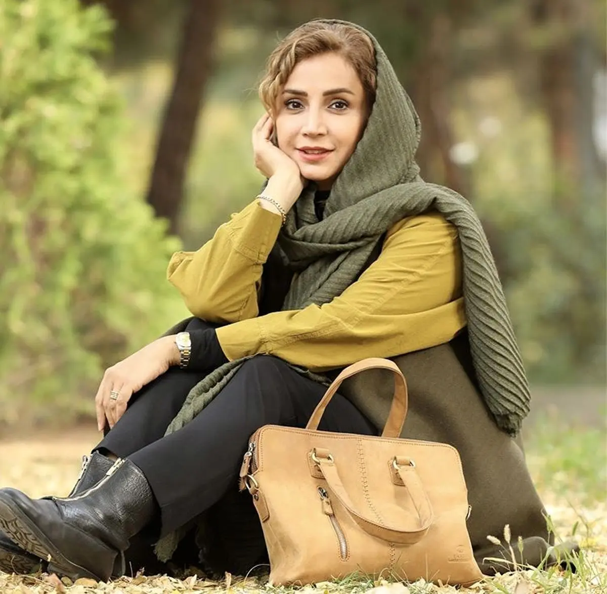 استایل پاییزی شبنم قلی خانی + عکس