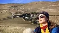 سولماز غنی با سگش + عکس