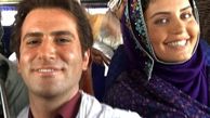 عکس خانم و آقای بازیگر در سفر  سیستان