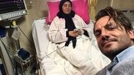 قیافه نزار تبسم هاشمی روی تخت بیمارستان+عکس