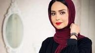 عکس زیبای مریم خدارحمی با کلاه 