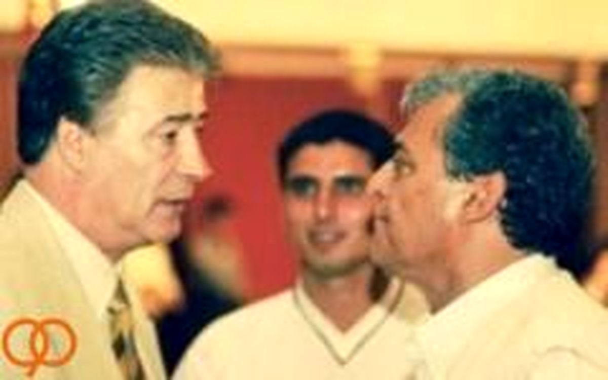 پسران سه اسطوره از دست رفته فوتبال کنار هم + عکس