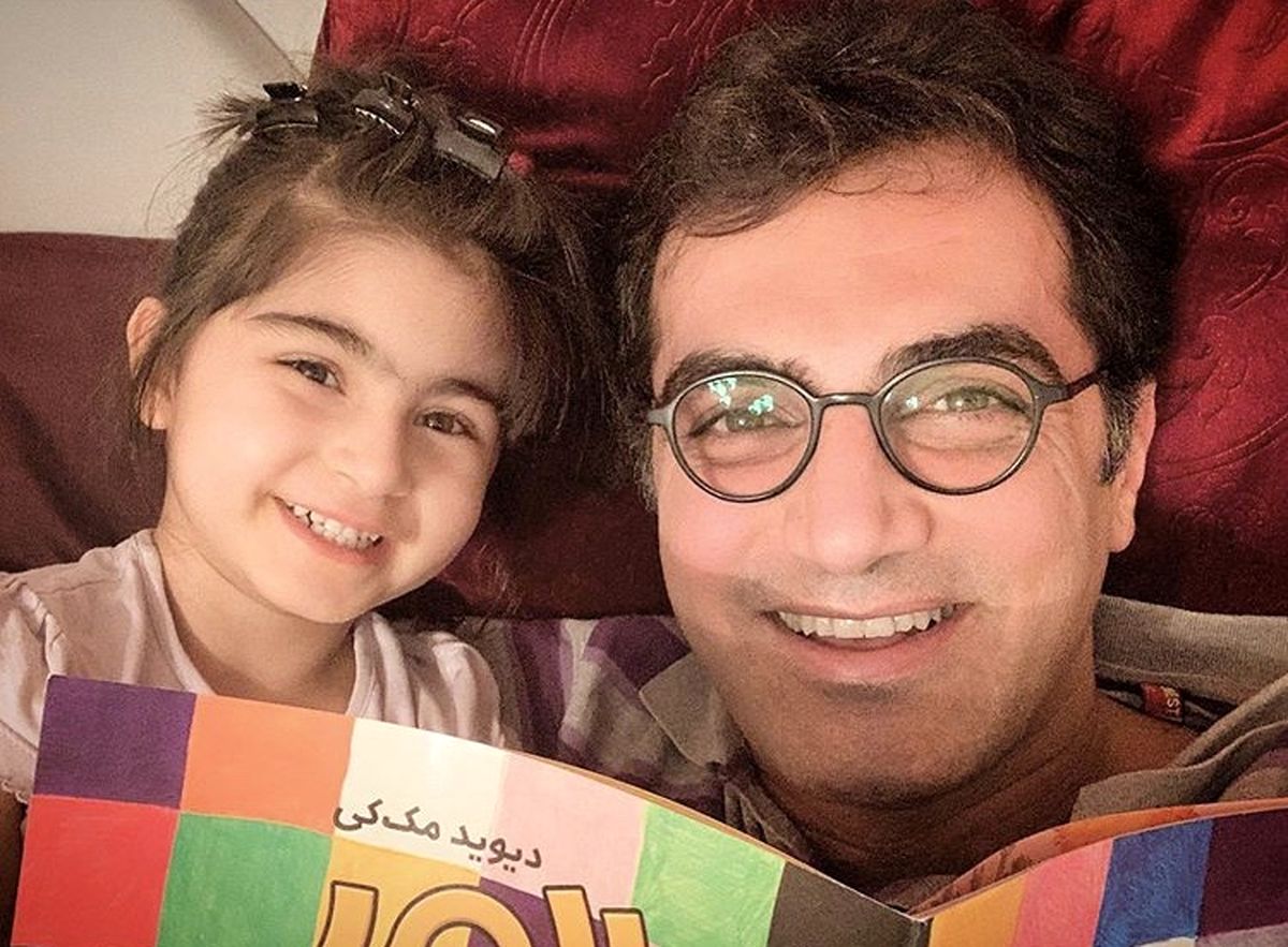 کوروش سلیمانی و‌دخترش + عکس