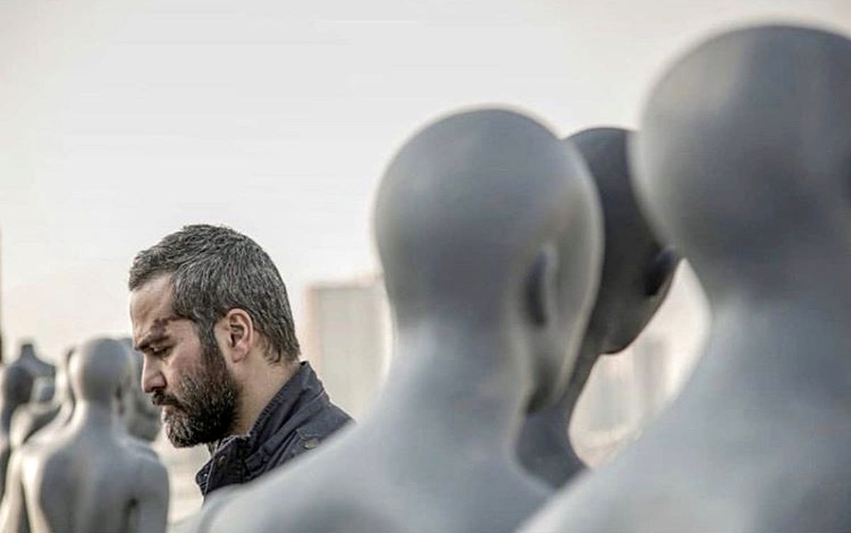 میلاد کی‌مرام در میان ‌مانکن‌ها + عکس
