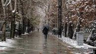 بارش برف و باران در اکثر استان‌های کشور طی امروز / خروج سامانه بارشی از کشور؛ شنبه