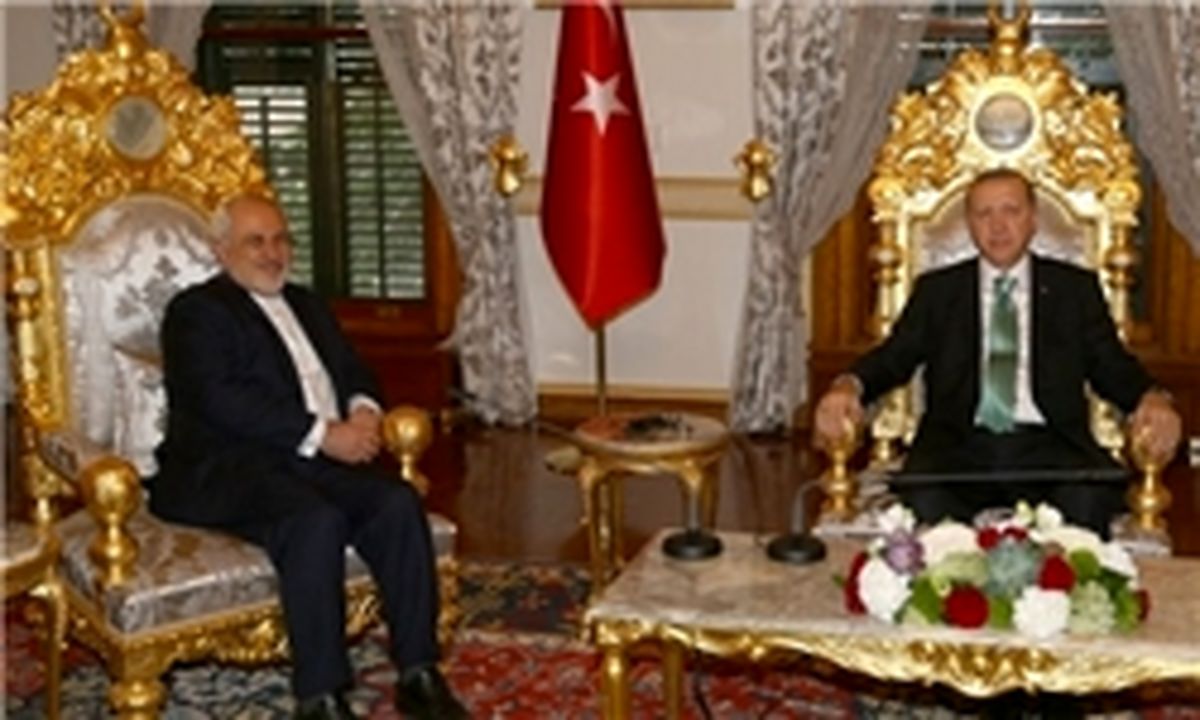 ظریف با اردوغان دیدار کرد