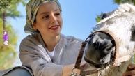 اسب خاص نازنین بیاتی + عکس