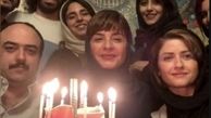 تولد سیما تیرانداز با هنرجویانش + عکس